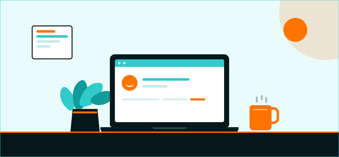Illustration télétravail à domicile — avantages salariés en télétravail pour TPE et PME